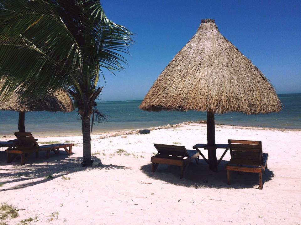 Cabanas Perla Escondida Otel Dzilam de Bravo Dış mekan fotoğraf