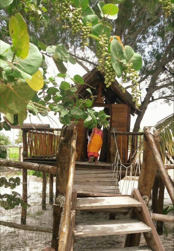 Cabanas Perla Escondida Otel Dzilam de Bravo Dış mekan fotoğraf