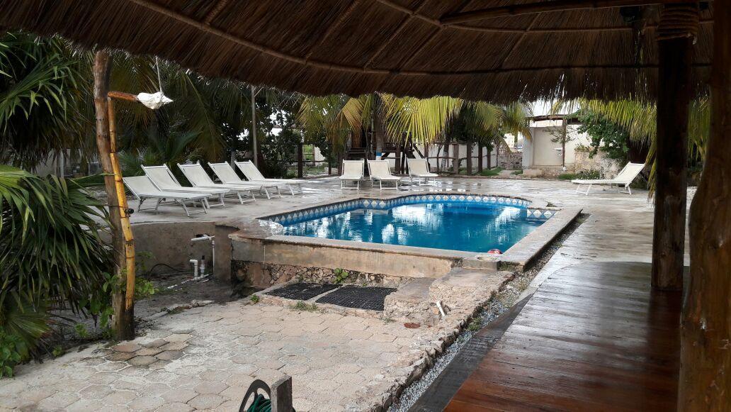 Cabanas Perla Escondida Otel Dzilam de Bravo Dış mekan fotoğraf